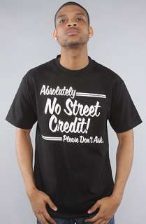 7th Letter The No Street Cred Tee in Black  Karmaloop   Global 