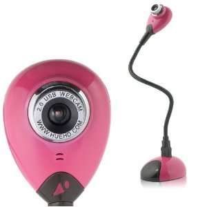 Hue HD USB Webcam (rosa) mit eingebautem Mikrofon für Windows & Mac 