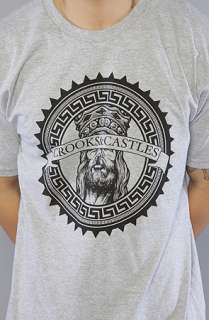 Crooks and Castles The King Eye Tee in Heather  Karmaloop 