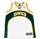 SEATTLE SONICS Blank Authentic NBA Jersey by Adidas  Supersonics 
