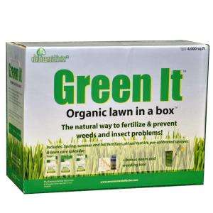 Green It Organic Lawn in a Box 270 