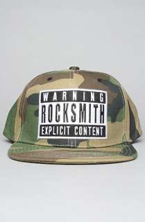 RockSmith The Explicit Snapback Hat in Camo  Karmaloop   Global 