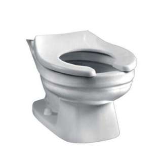 American Standard Baby Devoro Round Toilet Bowl Only in White 
