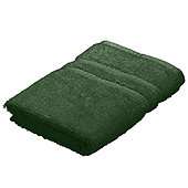 Tesco Face Cloth Towel Forest Green