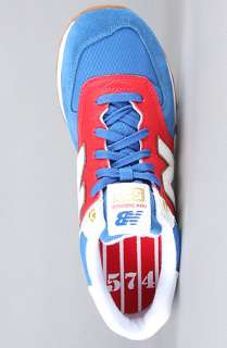 New Balance The Olympic Collection 574 Sneaker in Blue  Karmaloop 