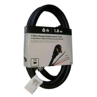 ft. 6/8 4 Wire Range Extension Cord HD#575 052 