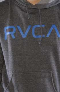 RVCA The Big RVCA Hoody in Charcoal Heather  Karmaloop   Global 