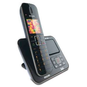 Philips SE7651B DECT Single ECO schnurloses Telefon mit  