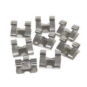   Stainless Steel Hinged Guard Clip (8 Pack) 85341 