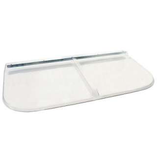 52 in. x 26 in. Polycarbonate Rectangular Window Well Cover