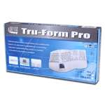 Adesso Tru Form Pro PS/2 Ergonomic Keyboard with Touchpad (White) Item 