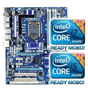 Gigabyte P55A UD4P Motherboard   Intel P55, Socket LGA1156, ATX, Dual 