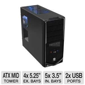 Thermaltake VM30001W2Z V4 Black Edition Mid Tower Gaming Case   ATX 
