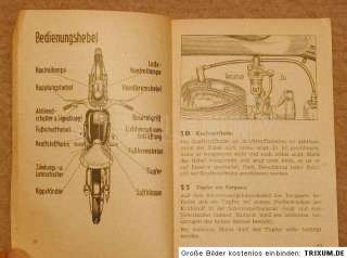 Betriebsanleitung Bedienungsanleitung Handbuch MZ RT 125/2 original ca 