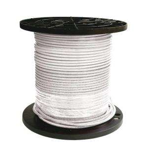   500 ft. 8 Stranded THHN White Cable 20489112 