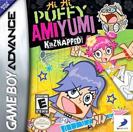 Hi Hi Puffy AmiYumi Kaznapped Nintendo Game Boy Advance, 2005  