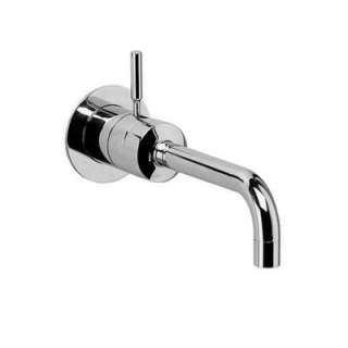 IQ Singe Hole 1 Handle Wall Mount Bathroom Faucet in Polished Chrome 