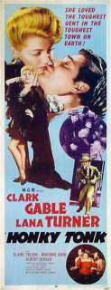 HONKY TONK Lana Turner Clark Gable (restrike)  