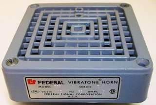 NEW Federal Signal 350 Vibratone Horn 12VAC 350 012 30  