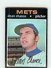 10 1971 Topps cards w DEAN CHANCE  