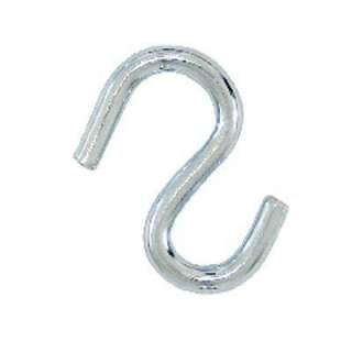   in. Zinc Plated Steel S Hooks (2 Pack) 7059 12 