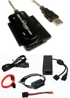 USB zu IDE + S ATA Adapter SATA Kabel 2,5 3,5 5,25  