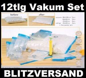 Vakuum Beutel Vacuum Bag Aufbewahrung Aufbewahrungsbeutel für Kleider 