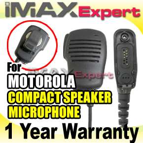 Compact Speaker MIC for MOTOROLA XPR6350 XPR6300 XPR6380 XPR6550 
