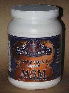 MSM Bulk Powder 1 JUG 2.2 lb COUNTRY HEALTH PRODUCTS  