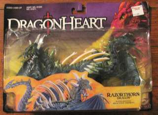 DRAGONHEART Razorthorn MOSC DRAGON HEART Razor Thorn Dragon action 