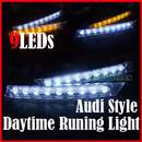 2x 9LED Daytime Running Driving DRL Turn Signal Lights  