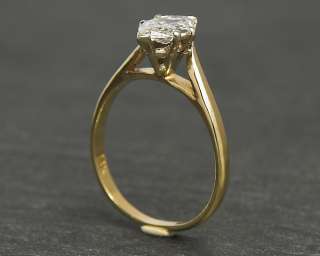 bezaubernder Ring mit einem 0,85ct Diamanten, TW/SI  