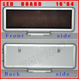  RED Programmable LED Message Scrolling Display Board 16*64 USB contact