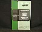 John Deere Model 430 Hi Crop and Special Tractor Operators Manual