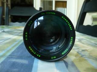 QUANTARAY Auto Zoom MC 85 210mm F3.8 LENS for NIKON 35mm Film Camera 