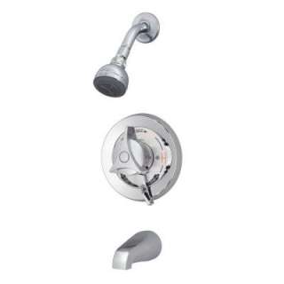 Symmons Temptrol 1 Handle Tub and Shower Faucet in Chrome S 96 2 X at 