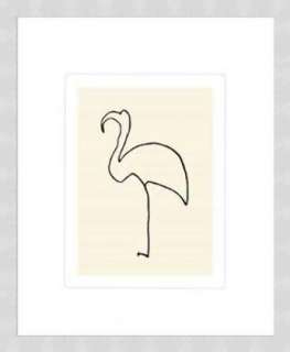 Kunstdruck Poster Pablo Picasso Der Flamingo  