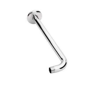 Pegasus 12 In. Right Angle Shower Arm With Flange in Polished Chrome 