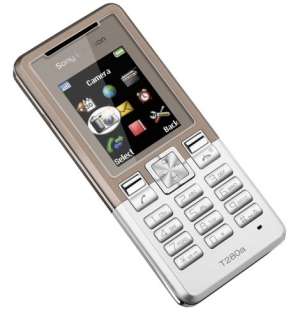Sony Ericsson T280i Copper on Silver Handy