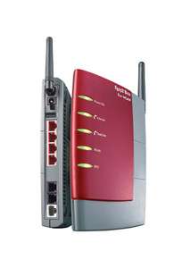 AVM FRITZ Box Fon WLAN 7140 125 Mbps 4 Port 10 100 Wireless G Router 