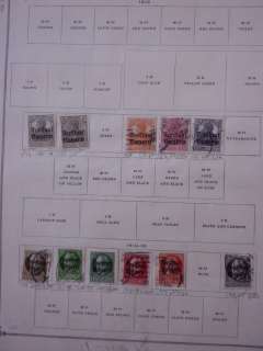 GERMAN & STATES  Old time collection with many Better stamps  