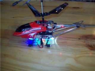   Crawler XC9970 Remote Control 3.5 EX RC Helicopter for Parts/ Repairs