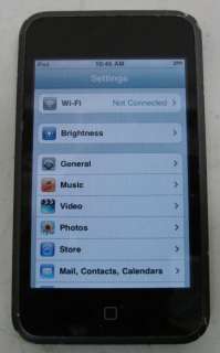 APPLE 8GB Ipod Touch 1st Gen Video  Player # MA623LL 885909221035 