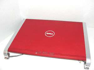 DELL XPS M1330 RW486 RED LCD COVER W/HINGE CCFL [B]  