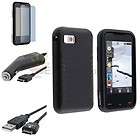   Guard+Car Charger+USB Cable+Skin Case Cover for Samsung Eternity A867