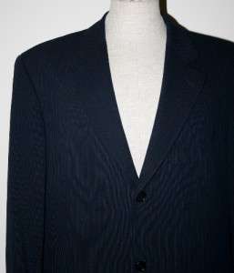 Mens HUGO BOSS Black Pinstripe 3 Button EINSTEIN/SIGMA Suit 42 LONG 