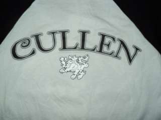 twilight new moon Cullen Crest Beanie Hat & S Raglan T  