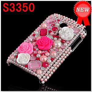   CRYSTAL CASE COVER FOR SAMSUNG GALAXY CH@T 335 CHAT S3350 02  