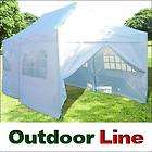 New Waterproof 6m x 3m Pop Up Pyramid roof Garden Gazeb