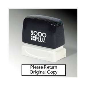  COS030200   2000 PLUS Custom Pre Inked Stamp pi 20 Office 